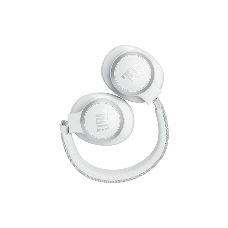 JBL Live 770NC, Over-Ear Bluetooth Headphones, White