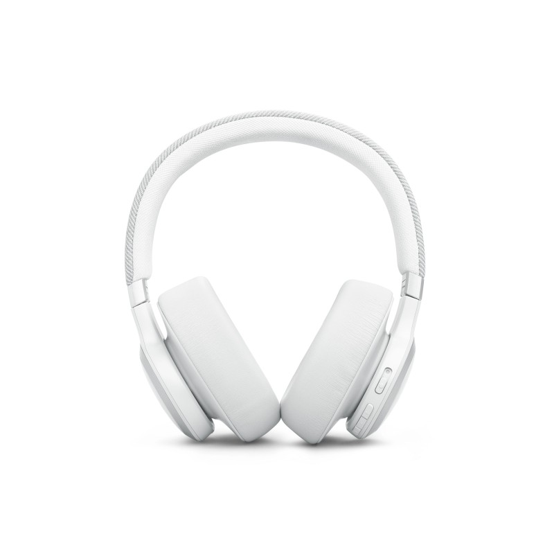 JBL Live 770NC, Over-Ear Bluetooth Headphones, White