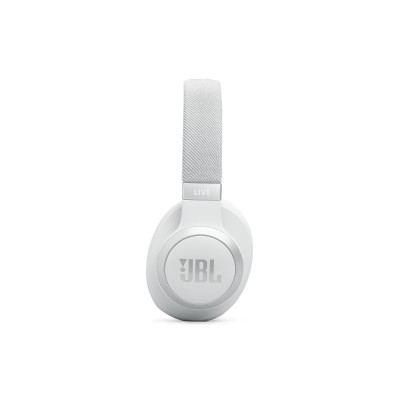 JBL Live 770NC, Over-Ear Bluetooth Headphones, White