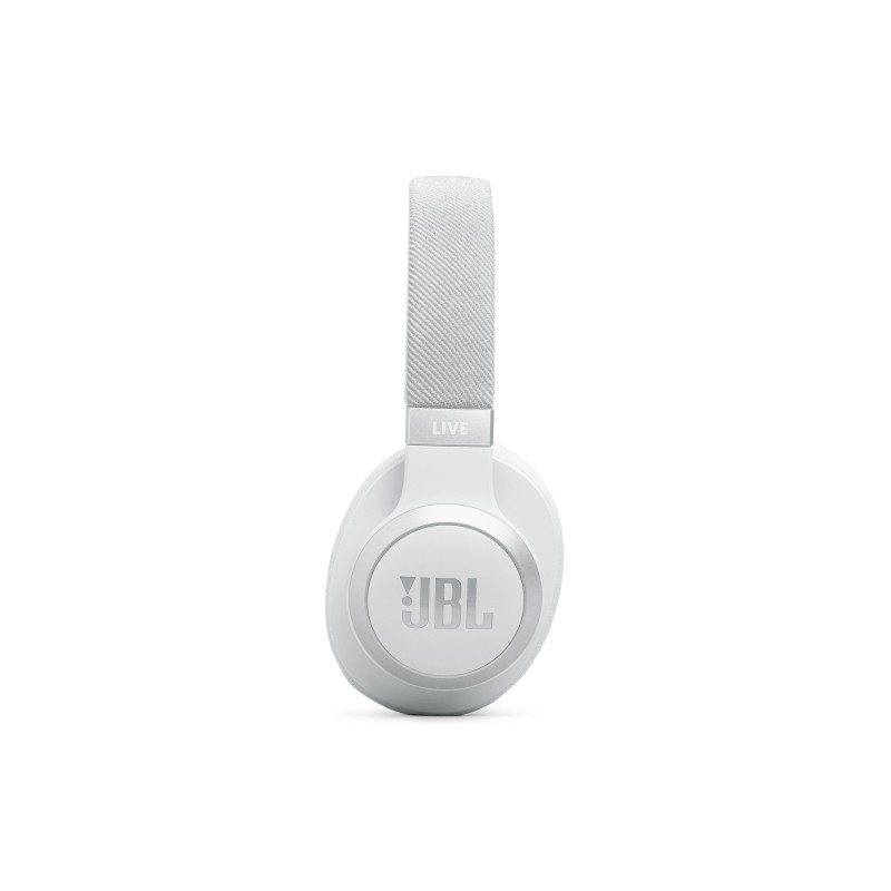 JBL Live 770NC, Over-Ear Bluetooth Headphones, White