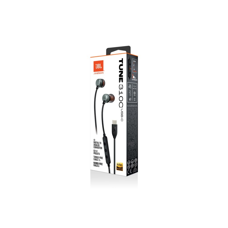 Tune 310C, In-Ear Headphones, Red