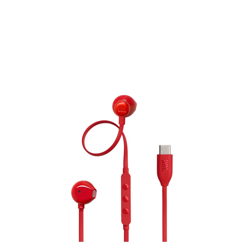 Tune 305C, Ear-Buds Headphones, Red