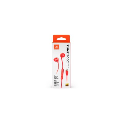 Tune 305C, Ear-Buds Headphones, Red
