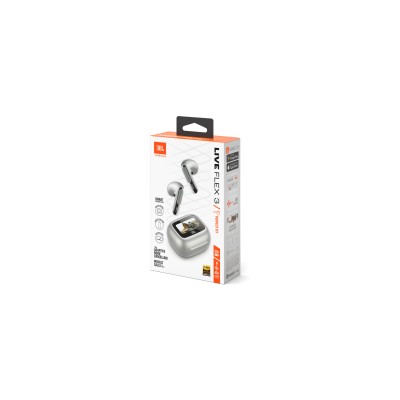 Live Flex 3, True Wireless Ear-Buds Headphones, Silver