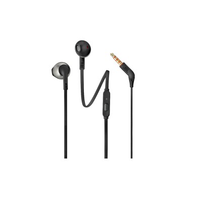 T205E, In-Ear Headphones, Black
