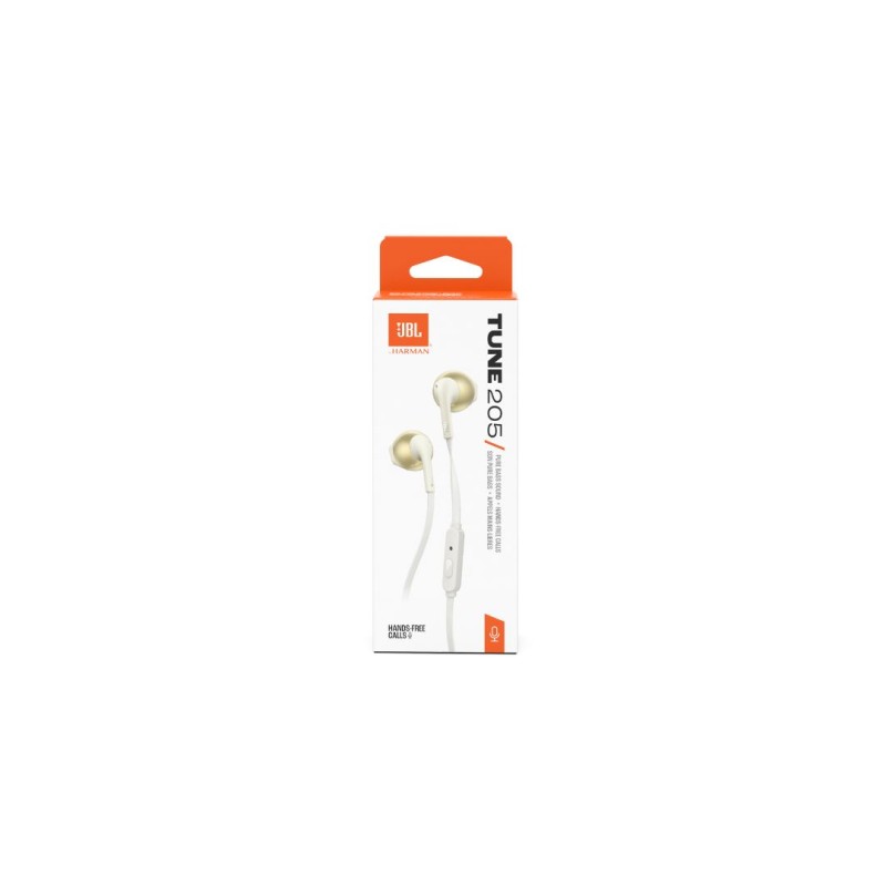 T205E, In-Ear Headphones, Gold
