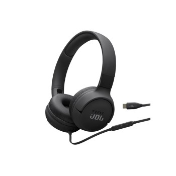 Tune 520C, On-Ear Wired Headphones, Black