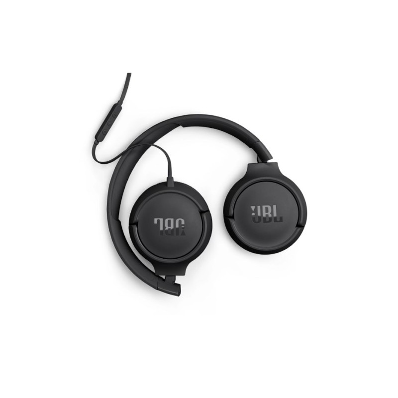 Tune 520C, On-Ear Wired Headphones, Black