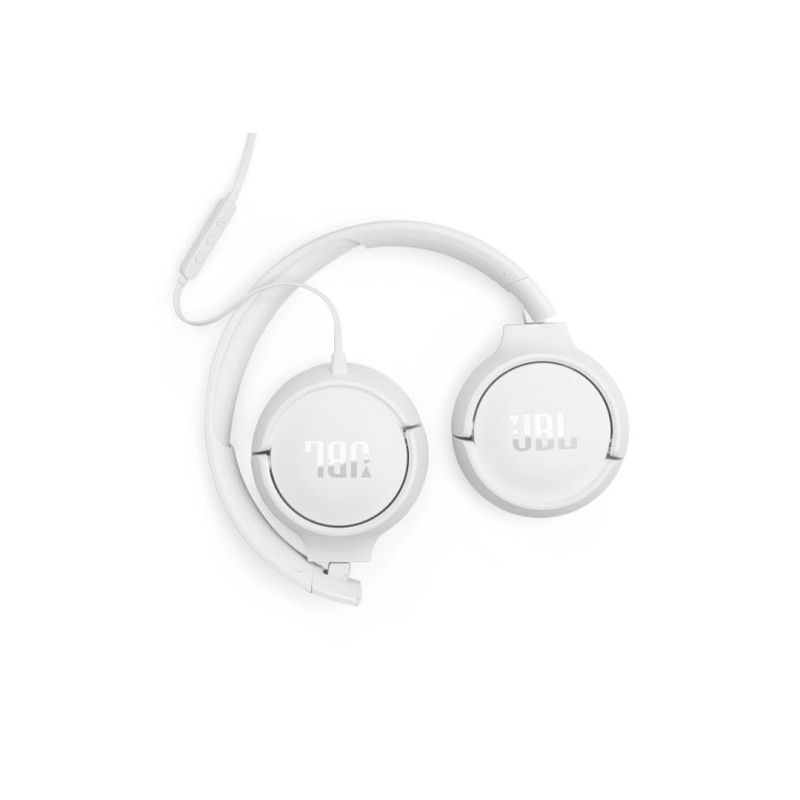 Tune 520C, On-Ear Wired Headphones, White