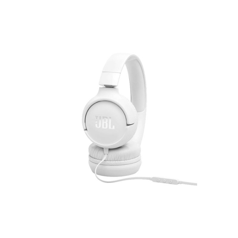 Tune 520C, On-Ear Wired Headphones, White