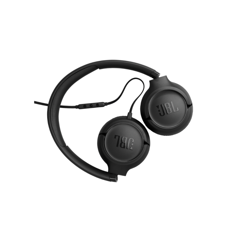 JBL Tune 530C, On-Ear Wired Headphones, Black
