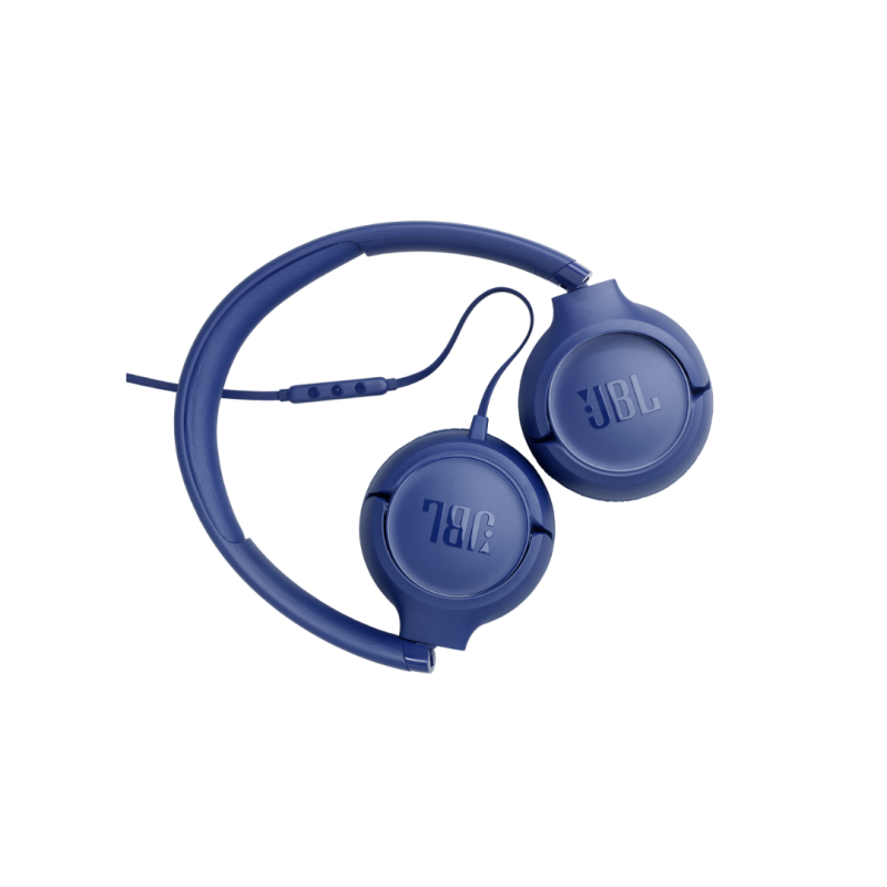 JBL Tune 530C, On-Ear Wired Headphones, Blue