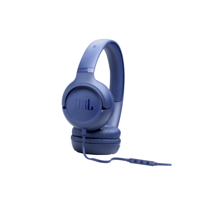 JBL Tune 530C, On-Ear Wired Headphones, Blue