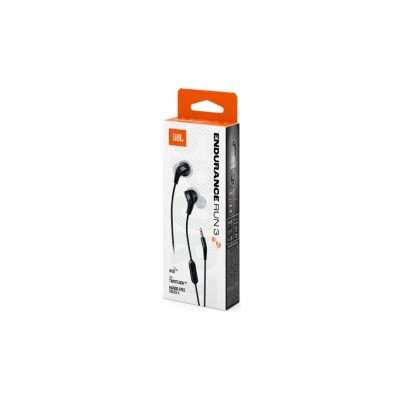 JBL Endurance RUN 3, In-Ear Sport Headphones, Black