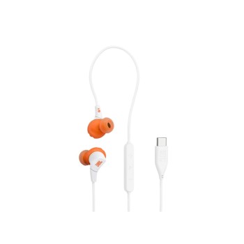 JBL Endurance RUN 3, In-Ear Sport Headphones, USB-C, White