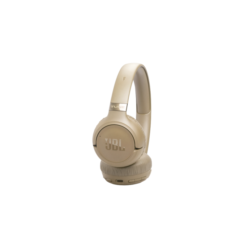 JBL Tune 680NC, On-Ear Bluetooth Headphones, Beige