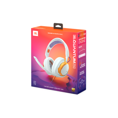 JBL Quantum 250, Over-Ear Wired Gaming Headset, Teal