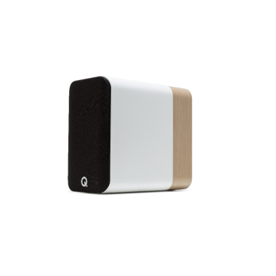 Concept 300, Bookshelf Speakers with stand, Silver/Ebony