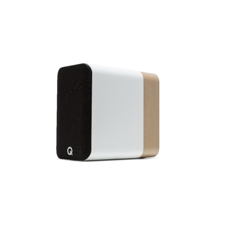 Concept 300, Bookshelf Speakers with stand, Silver/Ebony