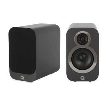 3010i, Bookshelf Speakers, Black