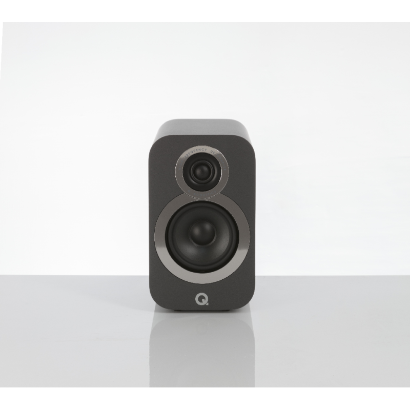 3010i, Bookshelf Speakers, Black