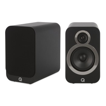 3020i, Bookshelf Speakers, Black