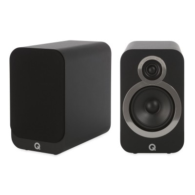 3020i, Bookshelf Speakers, Black