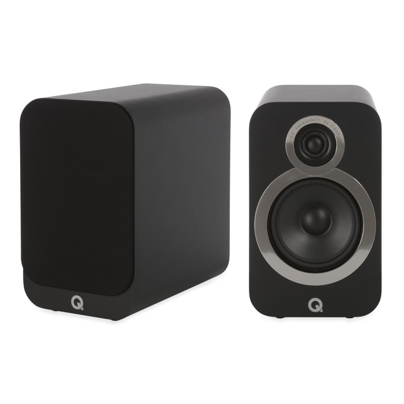 3020i, Bookshelf Speakers, Black