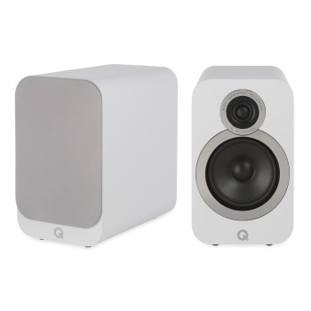 3020i, Bookshelf Speakers, White