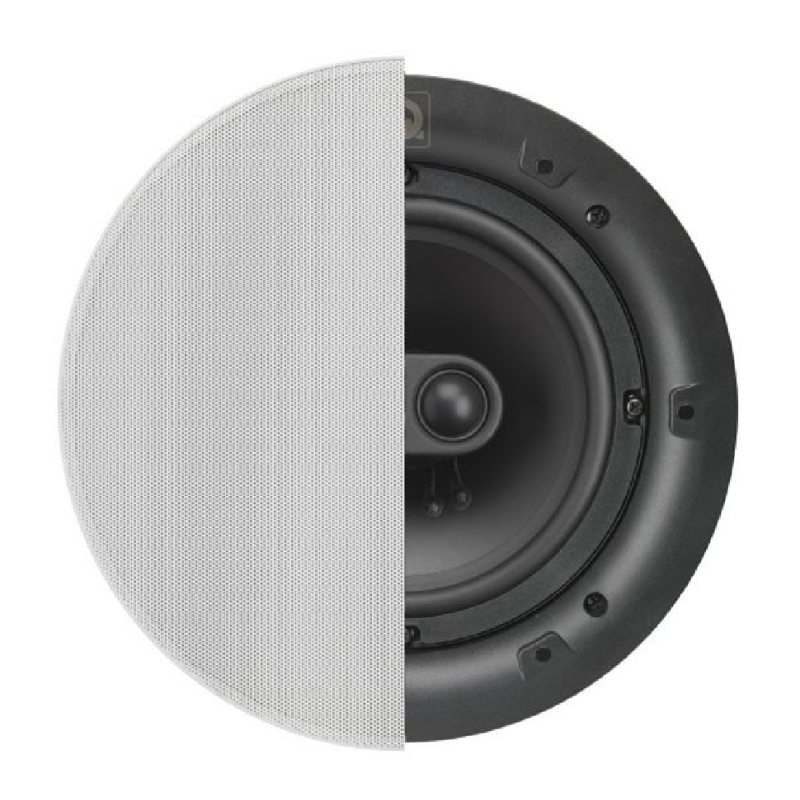QI65C ST Stereo Speaker, In-Ceiling, Circular Grille