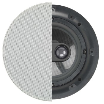 QI65CP ST, Stereo Performance Speaker, In-Ceiling, Circular Gril