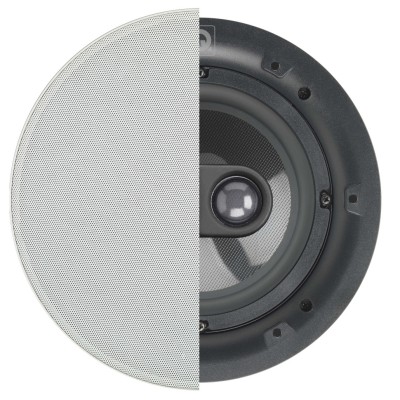QI65CP ST, Stereo Performance Speaker, In-Ceiling, Circular Gril