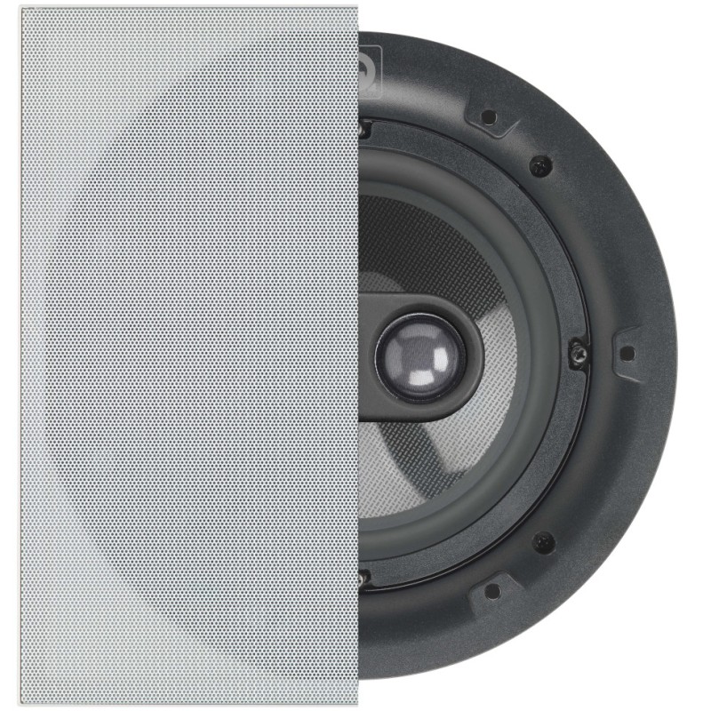 QI65SP ST, Stereo Performance Speaker, In-Ceiling, Square Grille