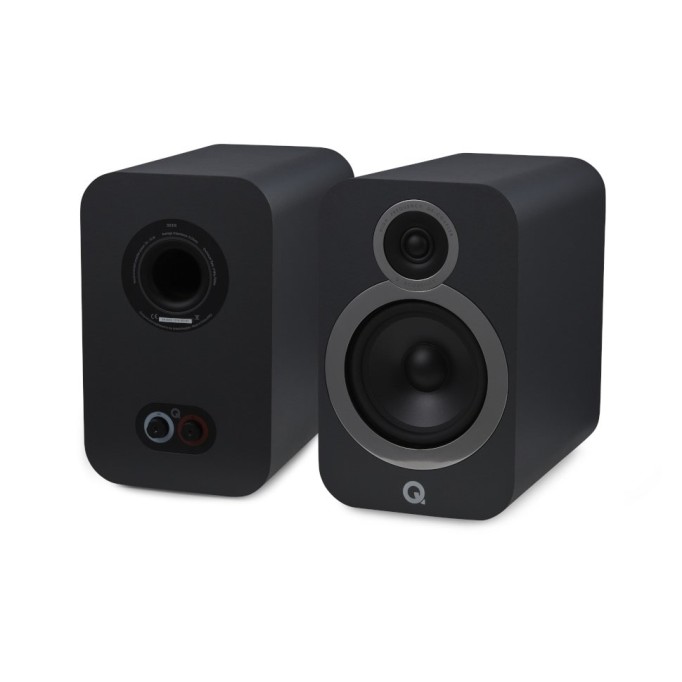 3030i, Bookshelf Speakers, Black