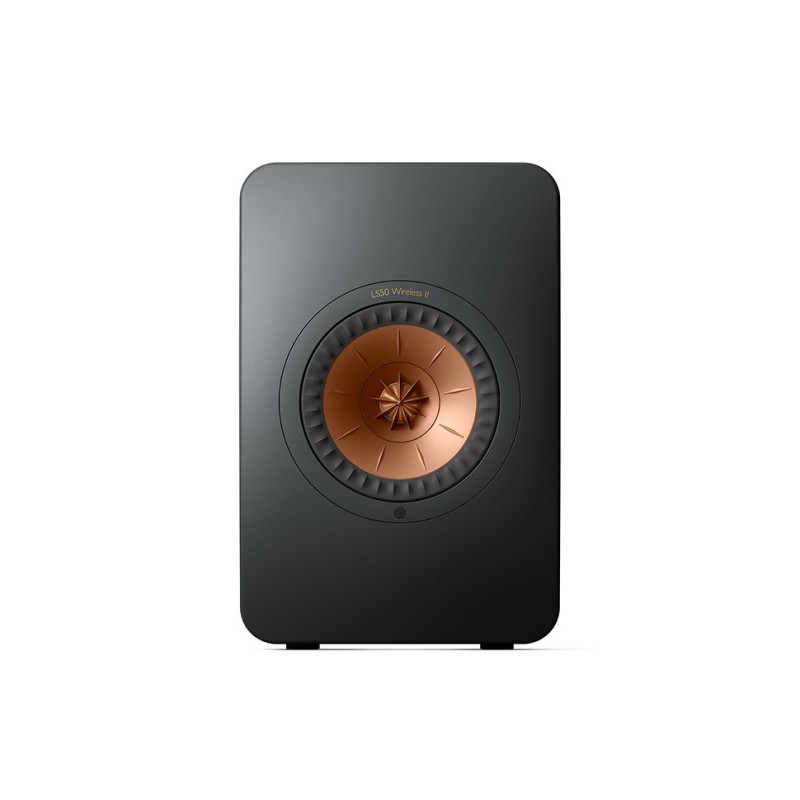 KEF LS50 Wireless II HiFi Speakers, Black