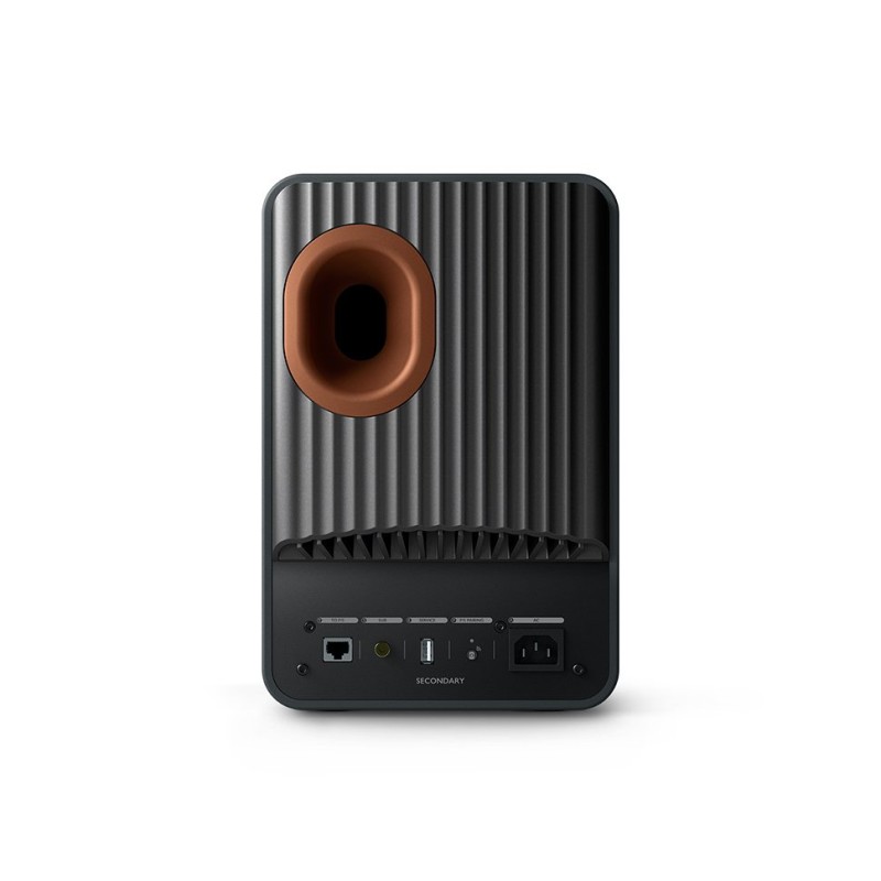 KEF LS50 Wireless II HiFi Speakers, Black