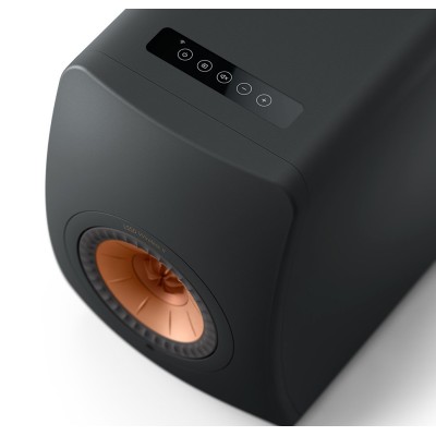 KEF LS50 Wireless II HiFi Speakers, Black