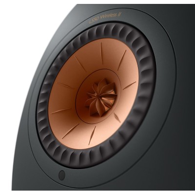 KEF LS50 Wireless II HiFi Speakers, Black