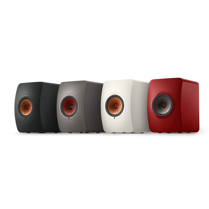 KEF LS50 Wireless II HiFi Speakers, Black