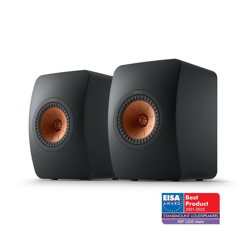 LS50 Meta Bookshelf Speakers, Black