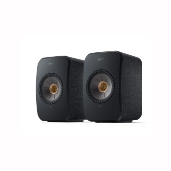 LSX II Wireless HiFi System, Bookself Speakers, Black