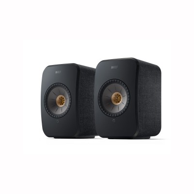 LSX II Wireless HiFi System, Bookself Speakers, Black