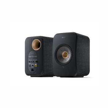 LSX II Wireless HiFi System, Bookself Speakers, Black