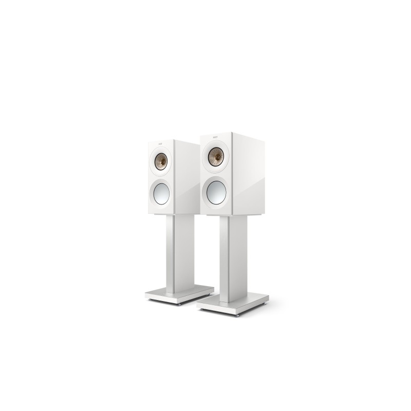 Reference 1 Meta , High End Bookshelf Speakers, High Gloss White/Copper
