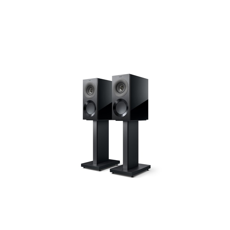 Reference 1 Meta , High End Bookshelf Speakers, Satin Walnut/Silver