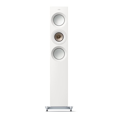 Reference 3 Meta , High End Floorstanding Speakers, White Champagne