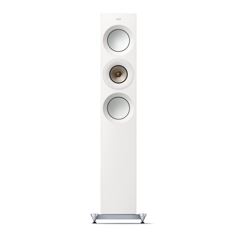 Reference 3 Meta , High End Floorstanding Speakers, White Champagne