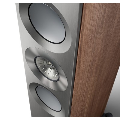 Reference 3 Meta , High End Floorstanding Speakers, High Gloss White/Blue