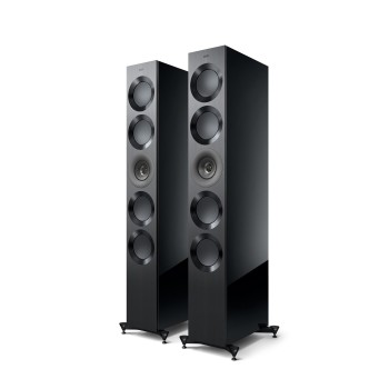 Reference 5 Meta , High End Floorstanding Speakers, High Gloss Black/Grey