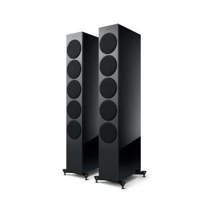 Reference 5 Meta , High End Floorstanding Speakers, High Gloss Black/Grey
